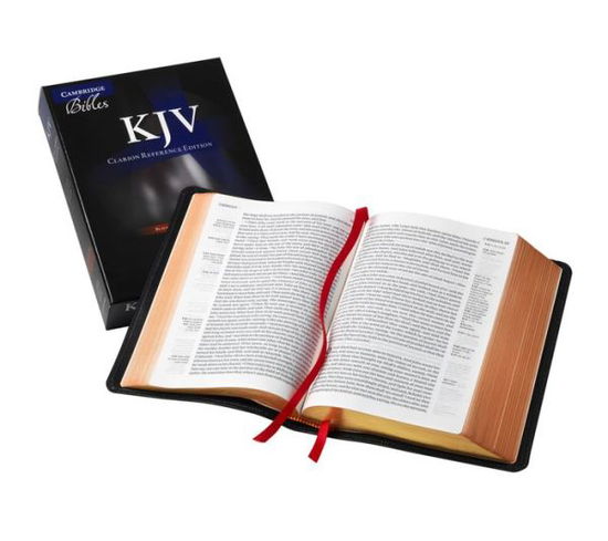 Cover for Cambridge University Press · KJV Clarion Reference Bible, Black Edge-lined Goatskin Leather, KJ486:XE Black Goatskin Leather (Leather Book) [Black French Moroccan] (2011)