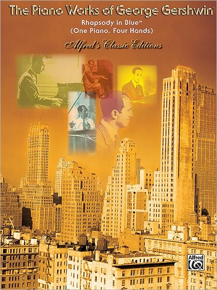 Cover for Gershwin · Rhapsody in Blue (One Piano, F (Bok)