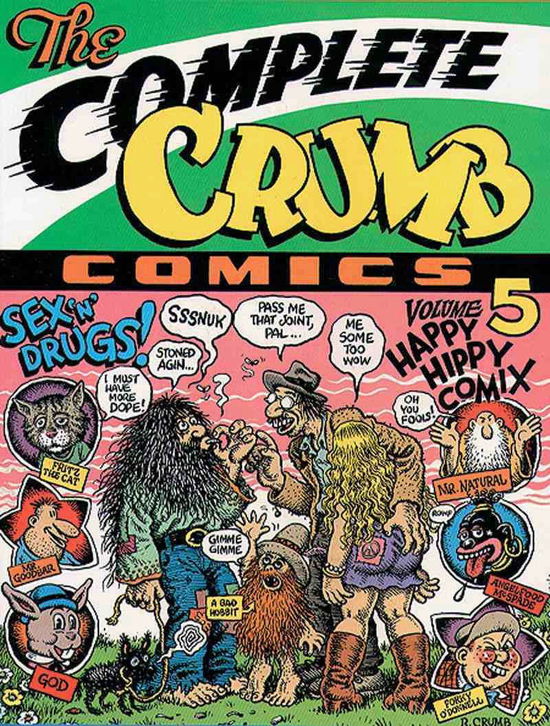 Cover for Robert Crumb · The Complete Crumb Comics Vol.5: Happy Hippy Comix (Paperback Book) [Fantagraphics Books edition] (2013)