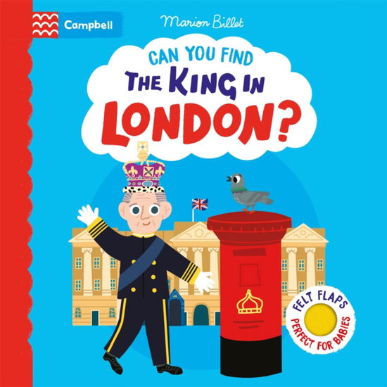 Cover for Marion Billet · Can You Find The King in London? - Campbell London (Board book) (2025)