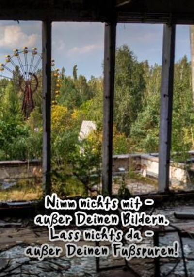 Cover for Action Notices · Nimm nichts mit - au er Deinen Bildern. La nichts da - au er Deinen Fu spuren! (Paperback Book) (2019)