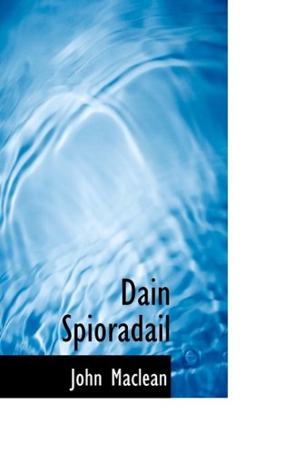 Cover for John Maclean · Dain Spioradail (Paperback Book) (2009)