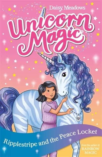 Cover for Daisy Meadows · Unicorn Magic: Ripplestripe and the Peace Locket: Series 4 Book 4 - Unicorn Magic (Paperback Book) (2021)