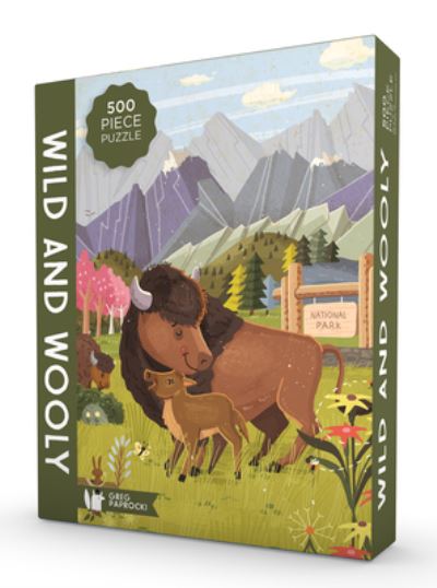 Wild and Wooly Puzzle - Gibbs Smith Gift - Board game - Gibbs M. Smith Inc - 9781423663928 - March 7, 2023