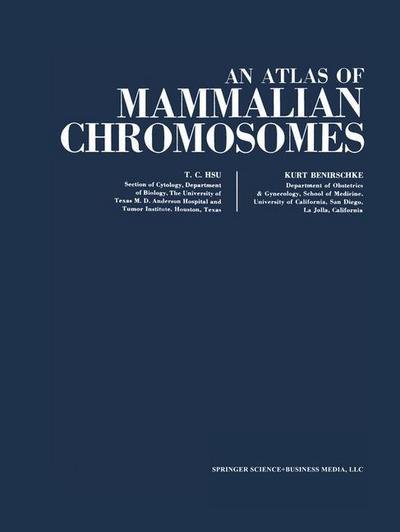 Cover for Tao C. Hsu · An Atlas of Mammalian Chromosomes: Volume 7 (Paperback Bog) [Softcover reprint of the original 1st ed. 1973 edition] (2012)