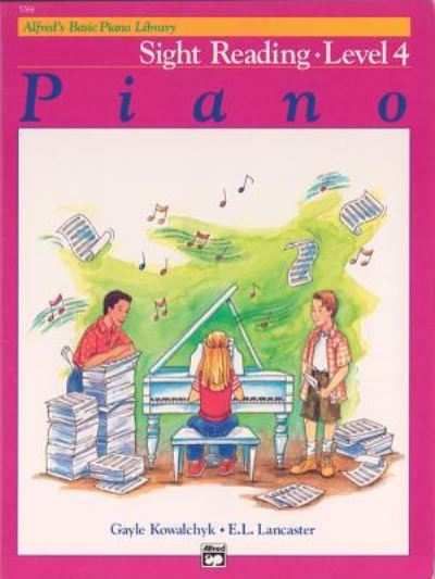 Alfred's Basic Piano Library Sight Reading, Bk 4 - Gayle Kowalchyk - Books - ALFRED MUSIC - 9781470630928 - December 1, 1995