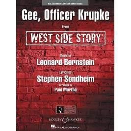 Cover for Leonard Bernstein · Gee, Officer Krupke (Partitur) (2015)