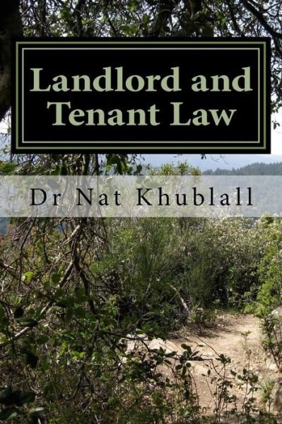 Cover for Nat Khublall · Landlord and Tenant Law (Taschenbuch) (2015)