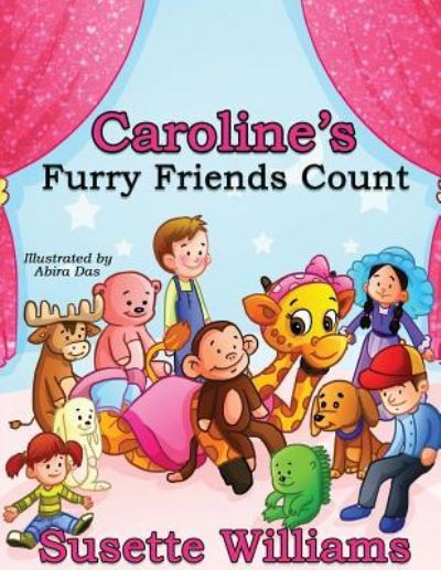 Cover for Susette Williams · Caroline's Furry Friends Count (Pocketbok) (2017)