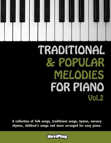 Cover for Tomeu Alcover · Traditional &amp; Popular Melodies for Piano. Vol 2 (Paperback Book) (2017)