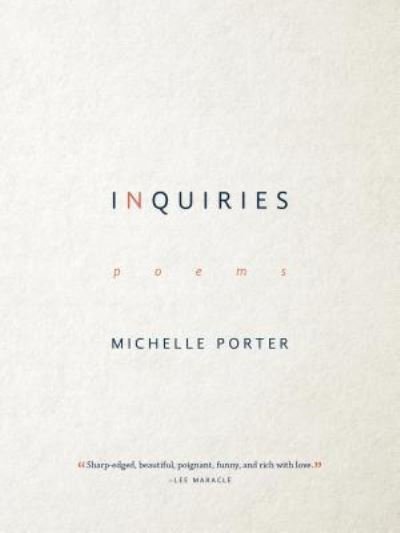 Cover for Michelle Porter · Inquiries (Book) (2019)