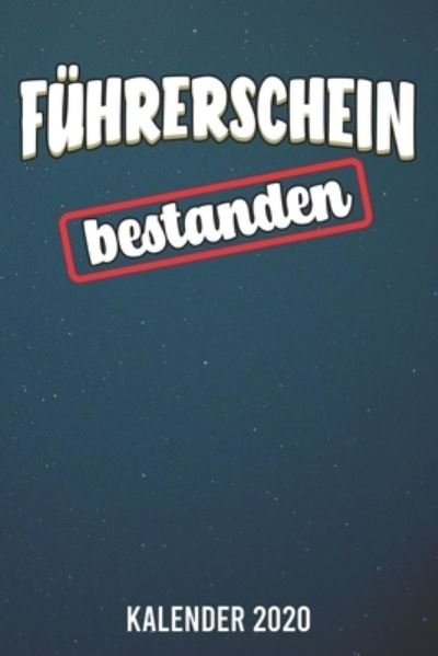 Cover for Fuhrerschein Kalender Shop · Kalender 2020 (Paperback Book) (2019)