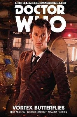 Cover for Nick Abadzis · Doctor Who - The Tenth Doctor: Facing Fate Volume 2: Vortex Butterflies - Doctor Who - The Tenth Doctor: Facing Fate (Paperback Bog) (2017)