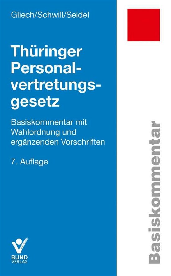 Cover for Gliech · Thüringer Personalvertretungsges (Bok)