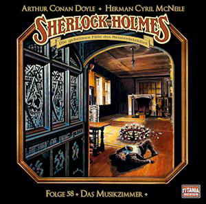 Cover for Sherlock Homes · Das Musikzimmer - Folge 58 (CD) (2023)