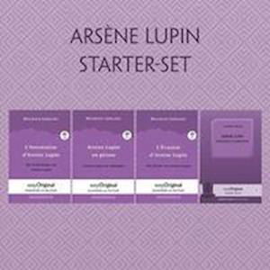 Arsène Lupin, gentleman-cambrioleur (mit 5 MP3 Audio-CDs) - Starter-Set - Maurice Leblanc - Książki - EasyOriginal Verlag - 9783991126928 - 30 października 2023