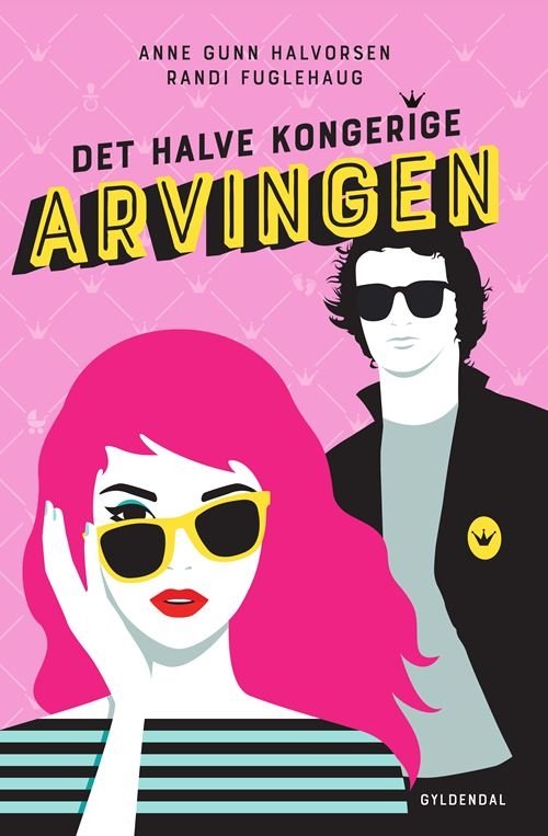 Cover for Anne Gunn Halvorsen; Randi Fuglehaug · Det halve kongerige: Det halve kongerige 1 - Arvingen (Poketbok) [1:a utgåva] (2021)