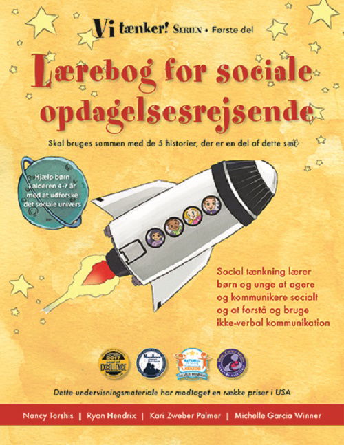 Cover for Kari Zweber Palmer og Nancy Tarshis Ryan Hendrix · Vi Tænker!: Lærebog for sociale opdagelsesrejsende (Sewn Spine Book) [1st edition] (2018)