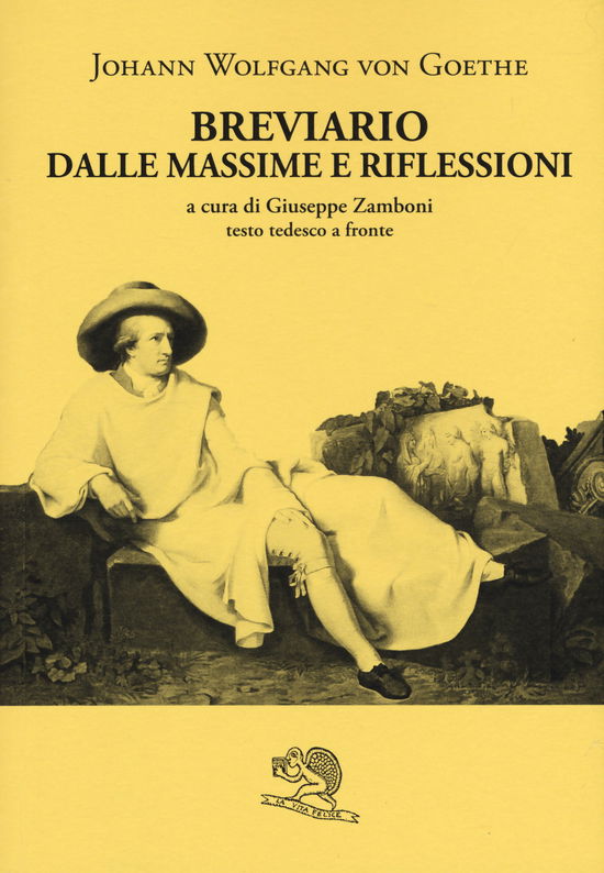 Cover for Johann Wolfgang Goethe · Breviario Dalle Massime E Riflessioni. Testo Tedesco A Fronte (Book)