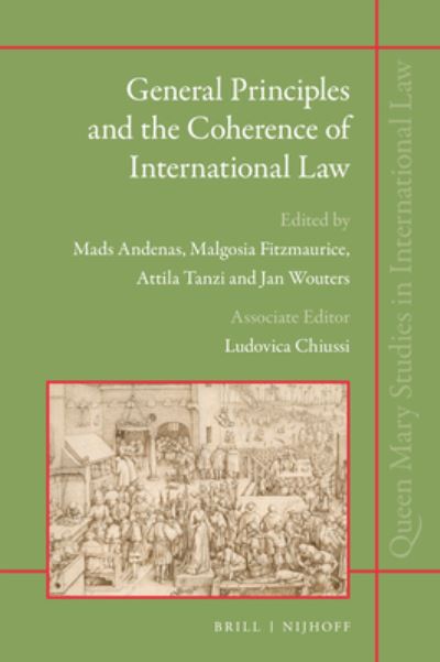 Cover for Mads Andenas · General Principles and the Coherence of International Law (Hardcover Book) (2019)