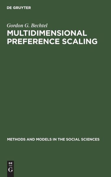 Cover for Bechtel · Multidimensional Preference Mms (Book) (1976)