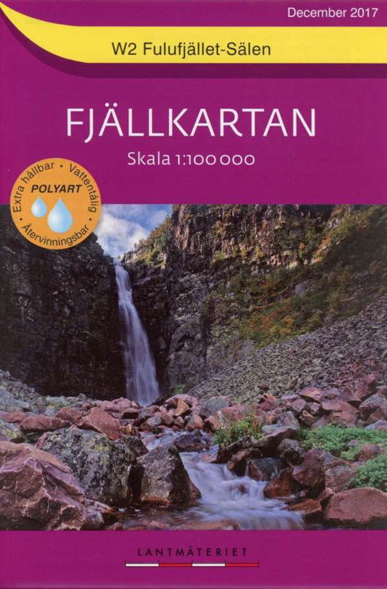 Fulufjället - Sälen 1:100 000 - Fjällkartan W 02 - Bøger - Lantmäteriet - 9789158895928 - 9. marts 2011