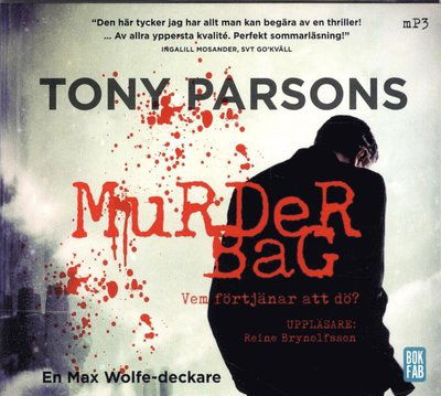 Cover for Tony Parsons · Max Wolfe: Murder bag (Płyta CD z plikami MP3) (2017)