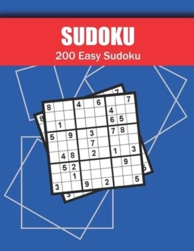 Cover for Fletcher Huel · SUDOKU 200 Easy Sudoku (Paperback Bog) (2021)