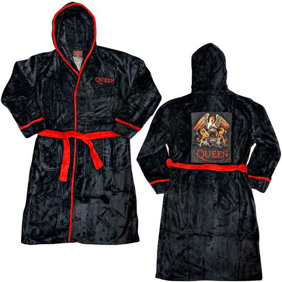 Cover for Queen · Queen Unisex Bathrobe: Classic Crest (CLOTHES)