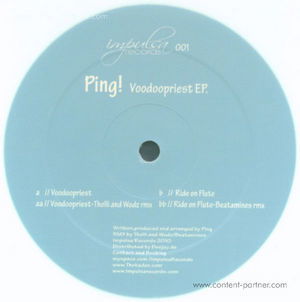 Cover for Ping · Voodoo Priest (12&quot;) (2010)