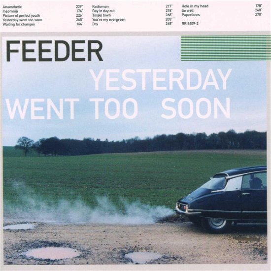 Cover for Feeder · Feeder-yesterday Went Too Soon (CD)