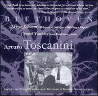 Cover for Beethoven / Milanov / Bjorling / Toscanini · Missa Solemnis / Fantasia (CD) (2003)