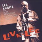 Cover for Konitz Lee · Live Lee (CD) (2014)