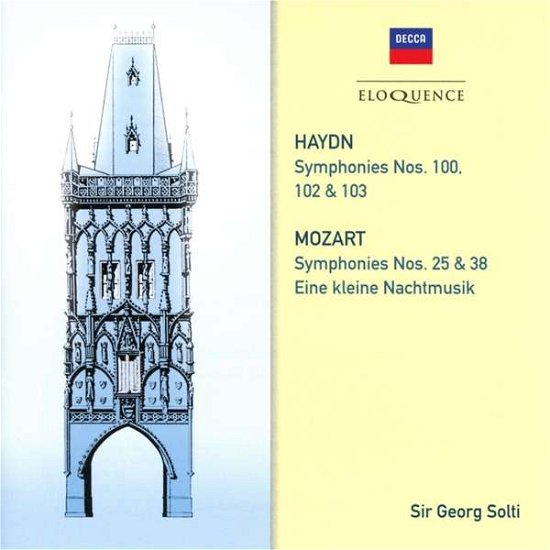 Cover for Haydn / Mozart / Solti,georg · Haydn: Symphonies 100 102 103 / Mozart: Symphonies (CD) (2016)