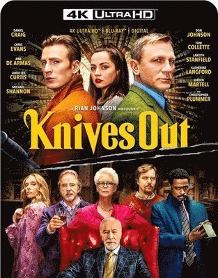Cover for Knives out (4K UHD Blu-ray) (2020)