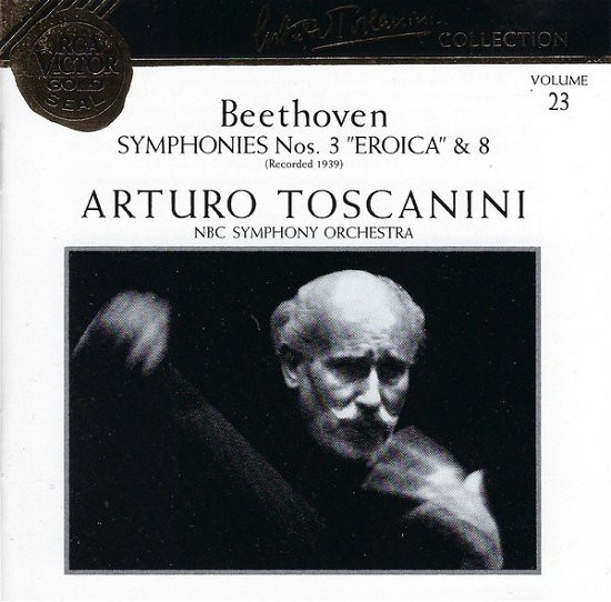 Cover for Toscanini Arturo · Symphonies Nos.3 &amp; 8 (CD)