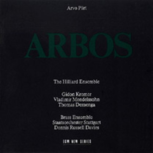 Cover for Arvo PÄrt · Arbos (CD) (1993)