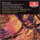 Choral Symphony (Symphony 3) - Lazarof / Thomas / Nadler / Cook / Schwartz - Música - Centaur - 0044747251929 - 24 de julio de 2001