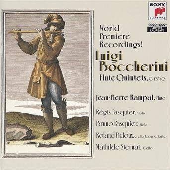 Cover for Boccherini / Rampal / Pasquier / Pidoux / Sternat · Flute Quintets (CD) (2008)