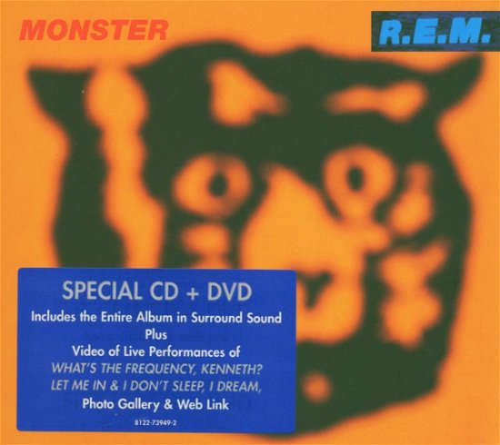 Cover for R. E. M. · Monster (Special CD + Dvd) (CD) [Digipak] (2012)