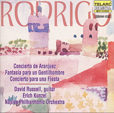 Cover for Rodrigo / Russell / Kunzel / Naples Phil · Concierto De Aranjuez / Fantasia Gentilhombre (CD) (1997)
