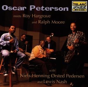 Cover for Oscar Peterson · Meets Roy Hargrove &amp; Ralph Moore (CD) (1996)