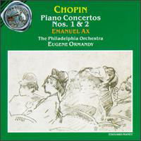 Cover for Ax Emanuel · Chopin: Piano Concertos N. 1 &amp; (CD) (2004)