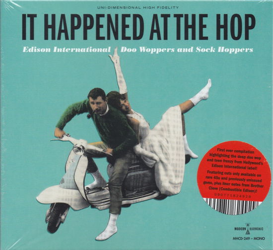 Various Artists · Edison International: It Happened At The Hop: Edison International Doo Woppers & Sock Hoppers (CD) [Reissue edition] (2022)