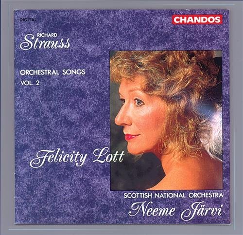 Straussorchestral Songs Vol 2 - Rsnojarvi - Musikk - CHANDOS - 0095115915929 - 1. juli 1994