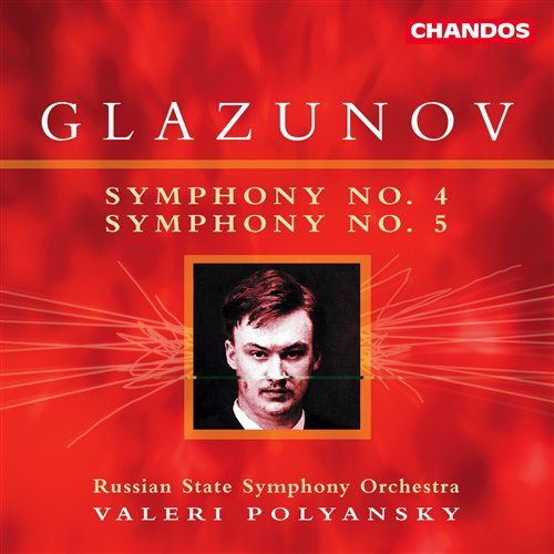 Cover for Glazunov / Polyansky · Symphony 4 E Flat Major / Symphony 5 B Flat Major (CD) (1999)