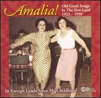 Cover for Amalia · Old Greek Songs In The.. (CD) (1990)