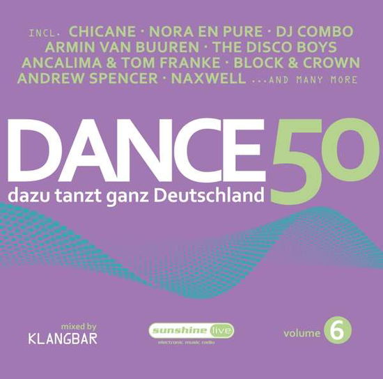 Cover for Dance 50 Vol.6 · Dance 50 Vol. 6 (CD) (2021)
