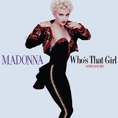 Cover for Madonna · Who's That Girl (Super Club Mix) (Red Vinyl) (RSD 2022) (LP) [Reissue, Limited edition] (2022)