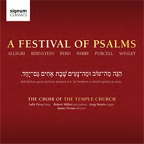 Choir Of The Temple Church · A Festival of Psalms (CD) (2012)